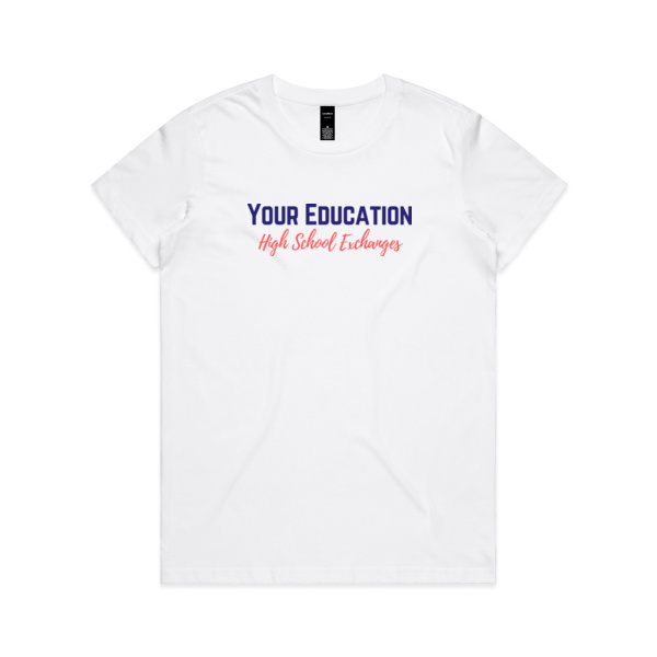 Your Education New Zealand - AS Colour Womens Maple Tee Thumbnail