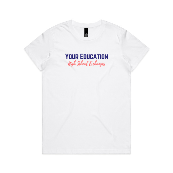 From Chile to Aotearoa New Zealand - AS Colour Womens Maple Tee Thumbnail