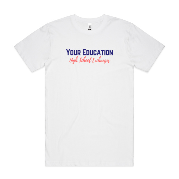 From Colombia to Aotearoa New Zealand - AS Colour Mens Block T shirt Thumbnail