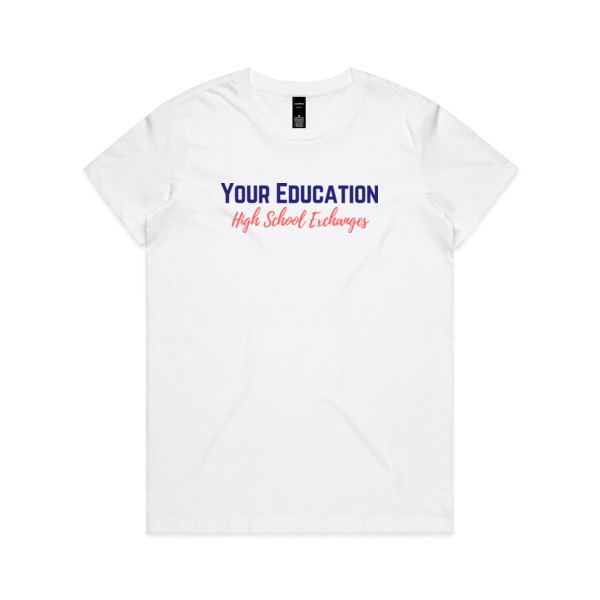 From Colombia to Aotearoa New Zealand - AS Colour Womens Maple Tee Thumbnail