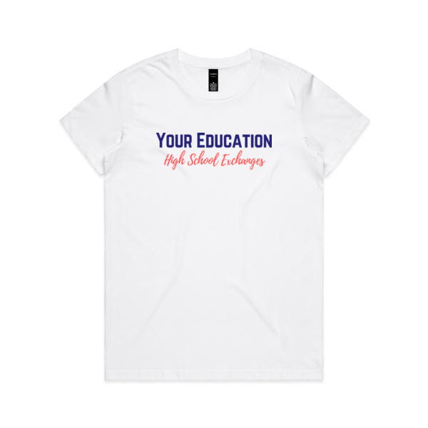 From France to Aotearoa New Zealand - AS Colour Womens Maple Tee Thumbnail