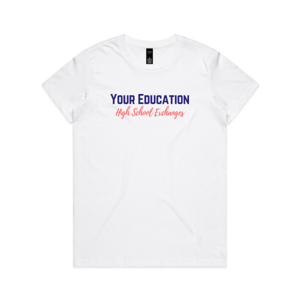 From Switzerland to Aotearoa NZ - AS Colour Womens Maple Tee Thumbnail