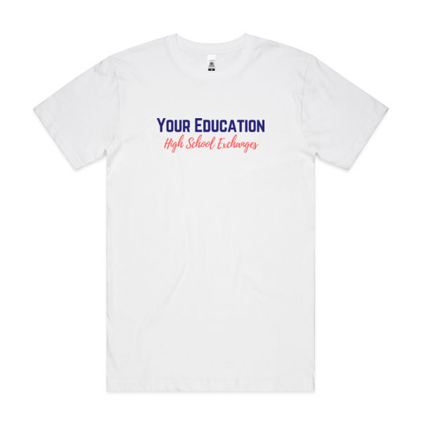 From USA to Aotearoa NZ - AS Colour Mens Block T shirt Thumbnail